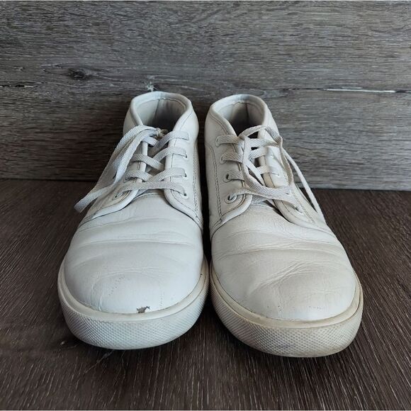 Lacoste Men's Ampthill Leather High Top Sneaker 7.5 - Picture 2 of 12